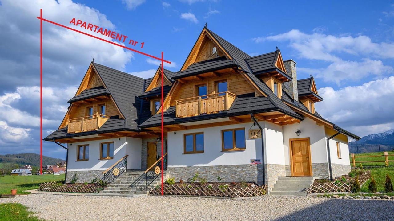 Apartamenty Rozeta Poronin Esterno foto